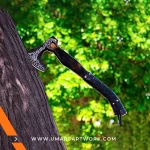 Viking axe with traditional Norse design and engraved steel head, Hand-forged blade inspired by ancient Viking warriors, High-quality axe with sturdy wooden handle for firm grip, Battle-ready replica ideal for display or functional use, Authentic Viking axe collectible with historical craftsmanship