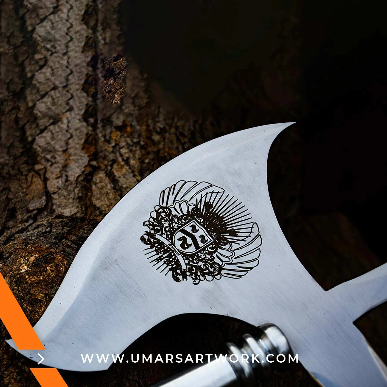 Halberd axe replica with long pole and intricate blade design, Inspired by medieval European battlefield weapons, High-quality collectible with spear point and axe edge, Handcrafted halberd replica with historical detailing, Display-worthy polearm showcasing medieval craftsmanship and power