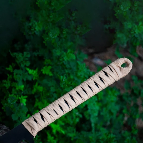 Handmade functional sword with full-tang high-carbon steel blade, Designed for performance, durability, and precision, High-quality handcrafted sword with ergonomic grip, Battle-ready sword suitable for cutting practice or collection, Display-worthy piece blending craftsmanship with functionality