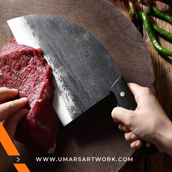 Kitchen knife with sharp stainless steel blade for everyday cooking, Ideal for chopping, slicing, and dicing ingredients, Ergonomic handle for safe and comfortable grip, High-quality kitchen knife designed for home chefs, Durable and reliable tool for all food preparation tasks
