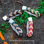 Pocket knife with compact folding design for everyday carry, High-quality stainless steel blade with secure locking mechanism, Ergonomic handle for comfortable grip and control, Versatile pocket knife suitable for outdoor, utility, or survival use, Durable and lightweight EDC knife perfect for on-the-go tasks