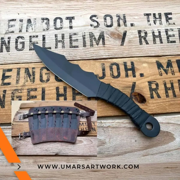 Throwing knives with balanced design for precision and accuracy, High-quality stainless steel blades for durability and performance, Lightweight and aerodynamic for smooth flight, Tactical throwing knives ideal for practice or competition, Set of sharp-edged knives with secure grip handles