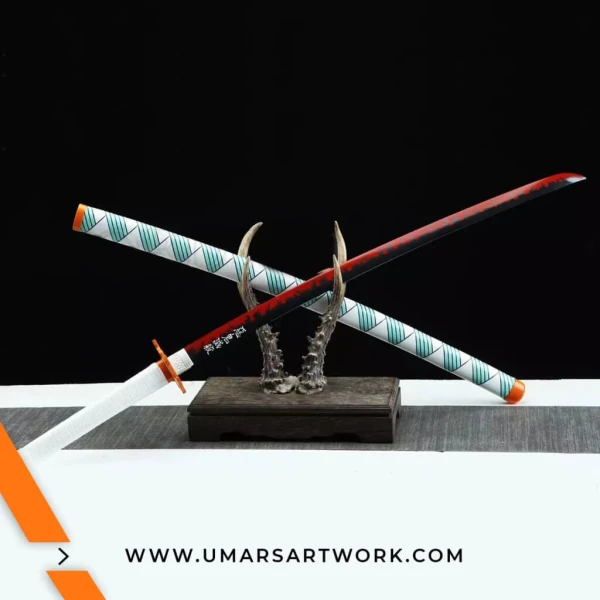 Japanese Samurai Katana Sword - Demon Slayer Sword - Image 3