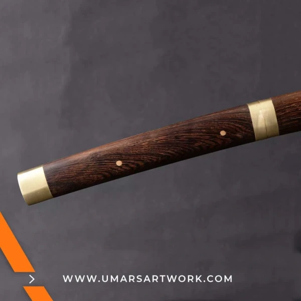 Rosewood Shirasaya Japanese samurai sword with sleek minimalist design, Clay tempered T10 carbon steel katana with sharp edge, High-quality Shirasaya katana featuring rosewood scabbard and handle, Hand-forged Japanese sword with traditional tempering and polish, Display-worthy katana combining elegance, strength, and craftsmanship